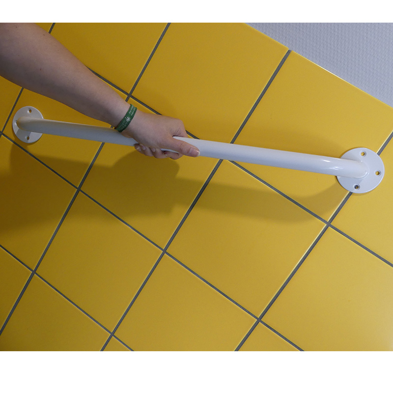 Barre d'appui à fixer en acier