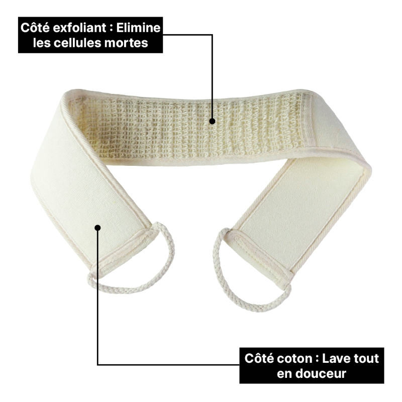 Bande exfoliante pour le dos - CRIN