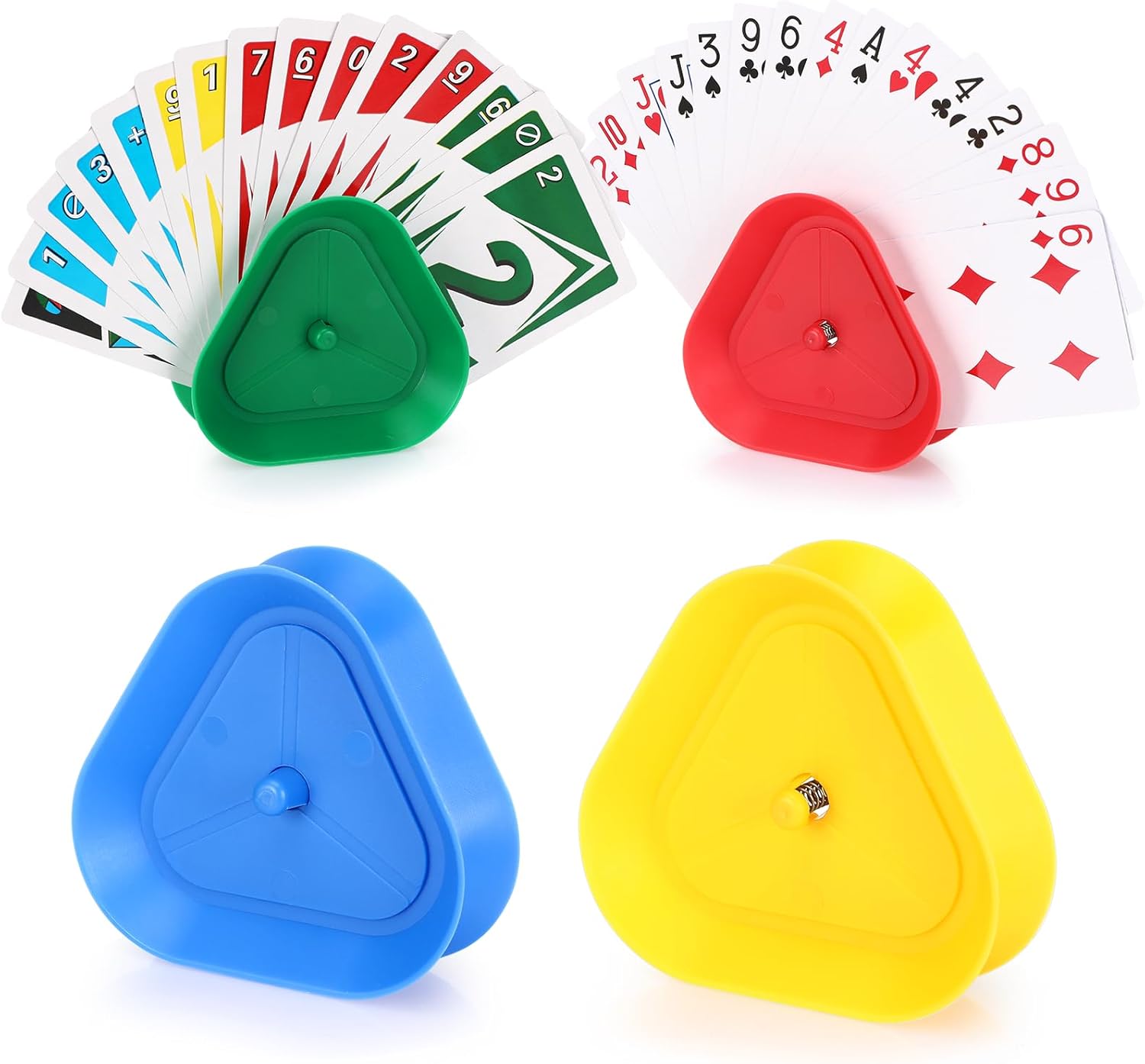 Support triangulaire cartes