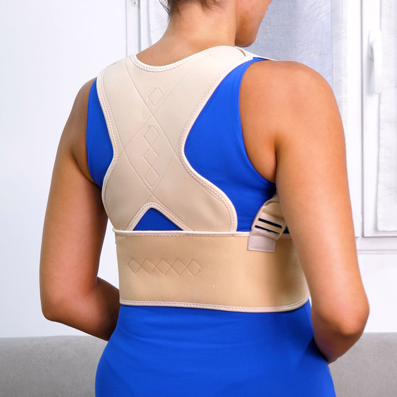 Redresse-dos postural ergonomique