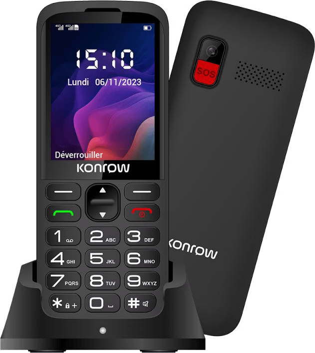 Téléphone sans fil - Konrow Senior 280 Next