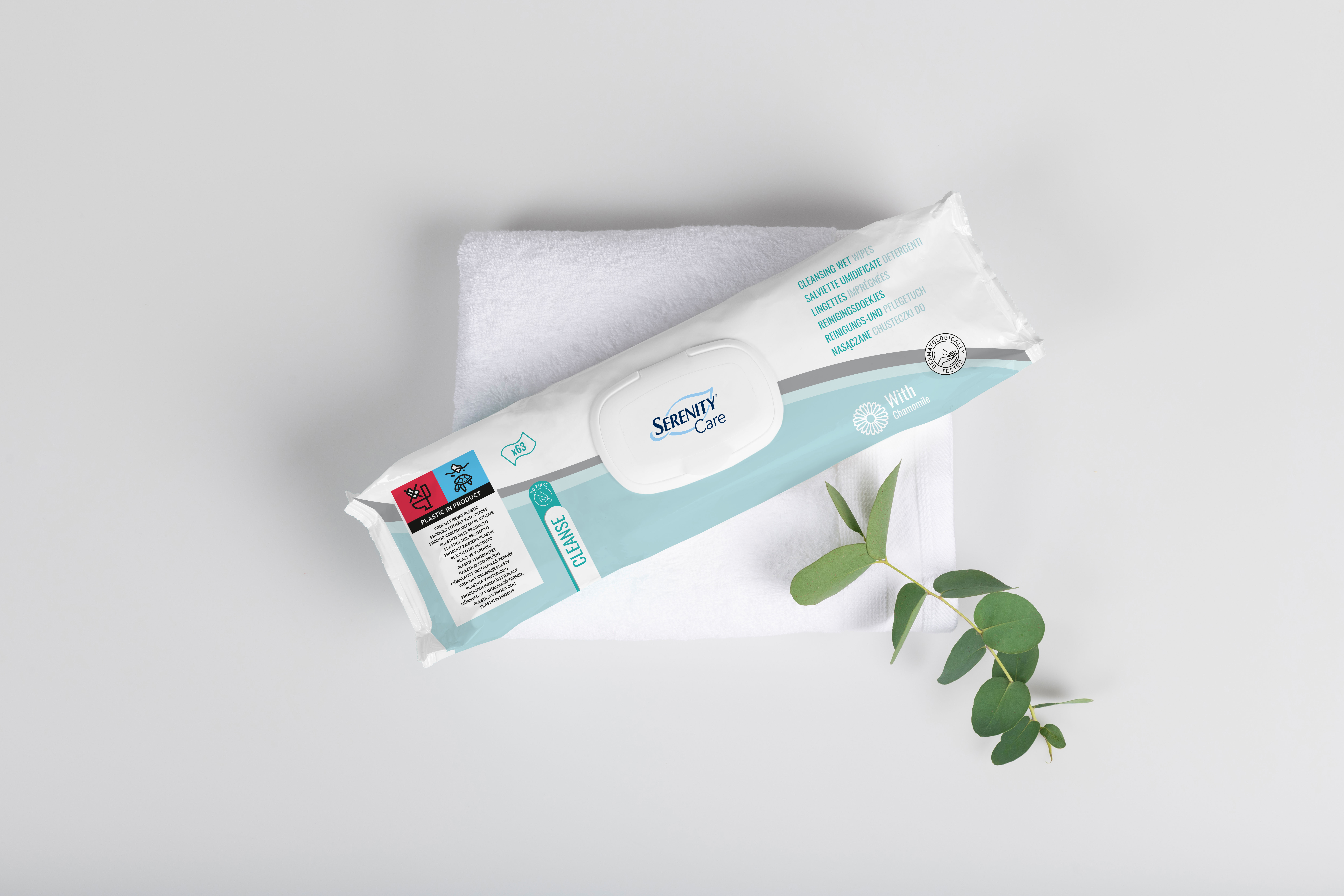 Lingettes humides - Serenity care