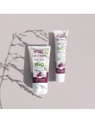 Crème visage bio lait d'ânesse - MKL