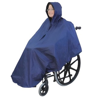 Poncho imperméable Avec capuche